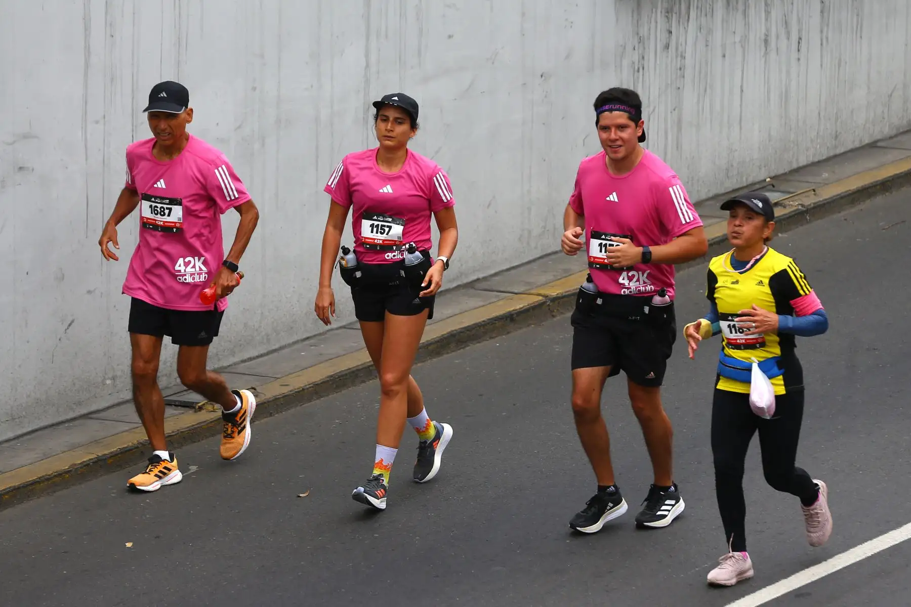 La Maratón Lima consistió de tres modalidades según la distancia establecida: 10K, 21K y 42K. Foto:ANDINA/Eddy Ramos