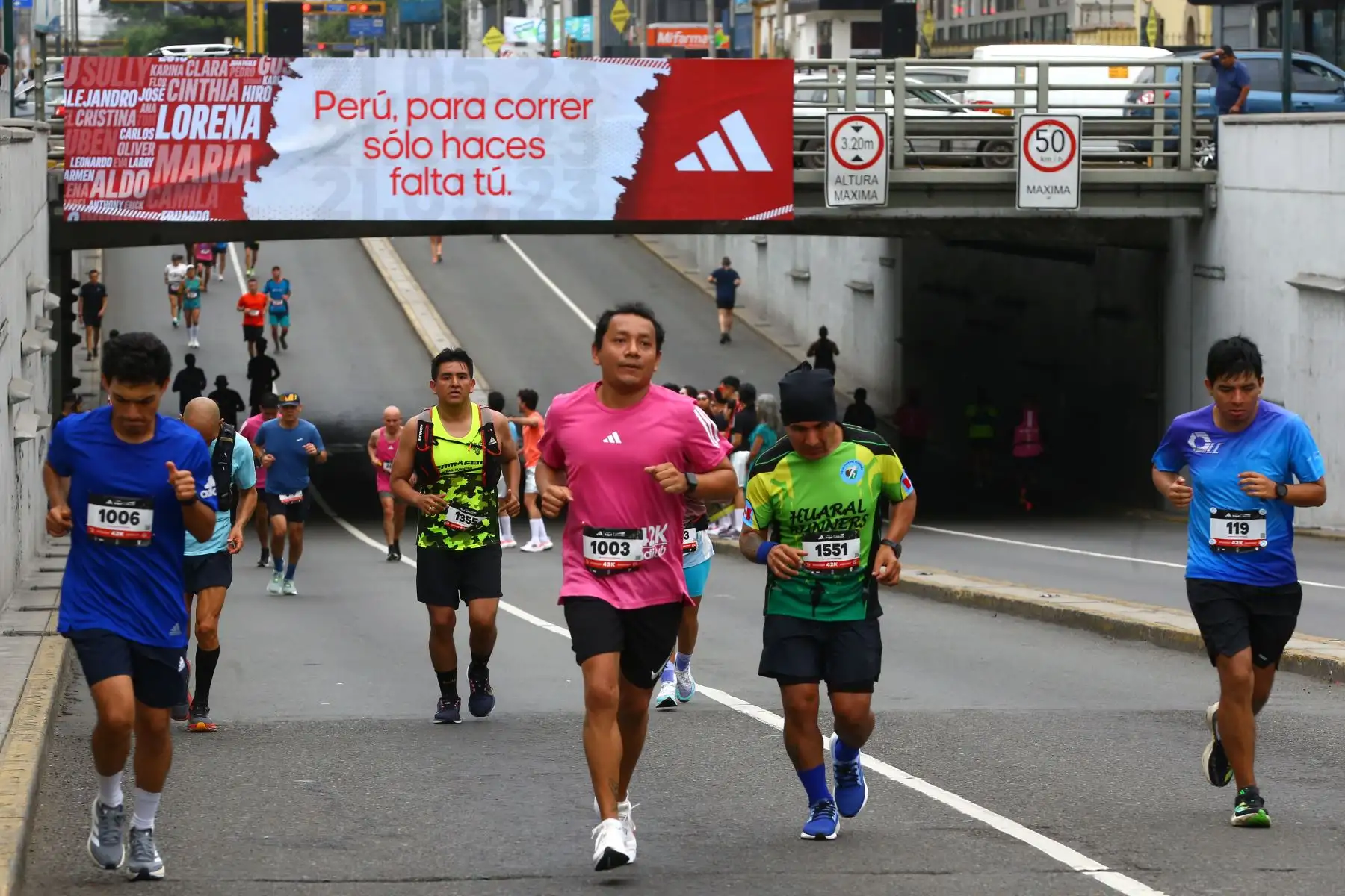 La Maratón Lima consistió de tres modalidades según la distancia establecida: 10K, 21K y 42K. Foto:ANDINA/Eddy Ramos