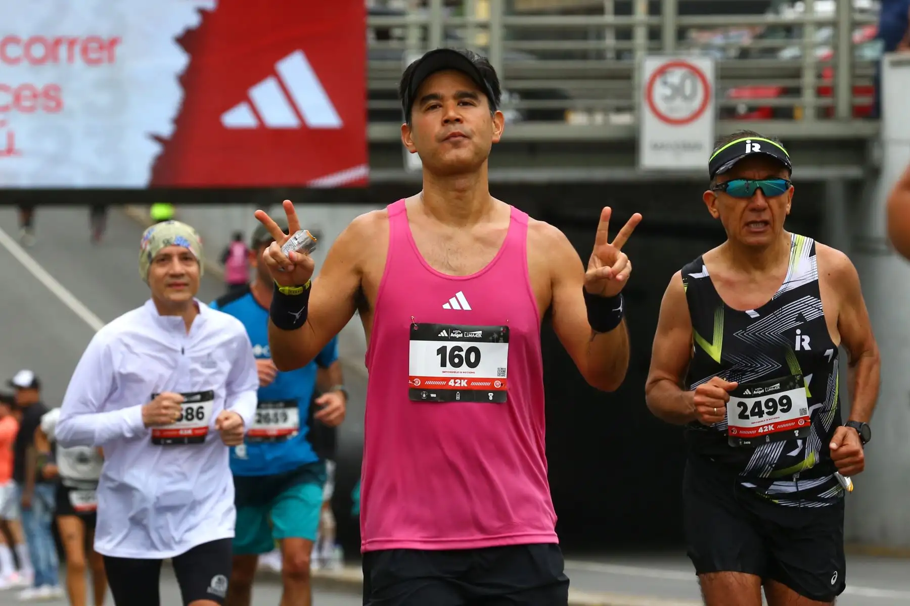 La Maratón Lima consistió de tres modalidades según la distancia establecida: 10K, 21K y 42K. Foto:ANDINA/Eddy Ramos