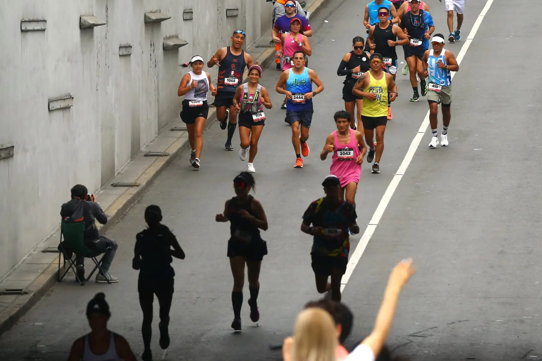 La Maratón Lima consistió de tres modalidades según la distancia establecida: 10K, 21K y 42K. Foto:ANDINA/Eddy Ramos