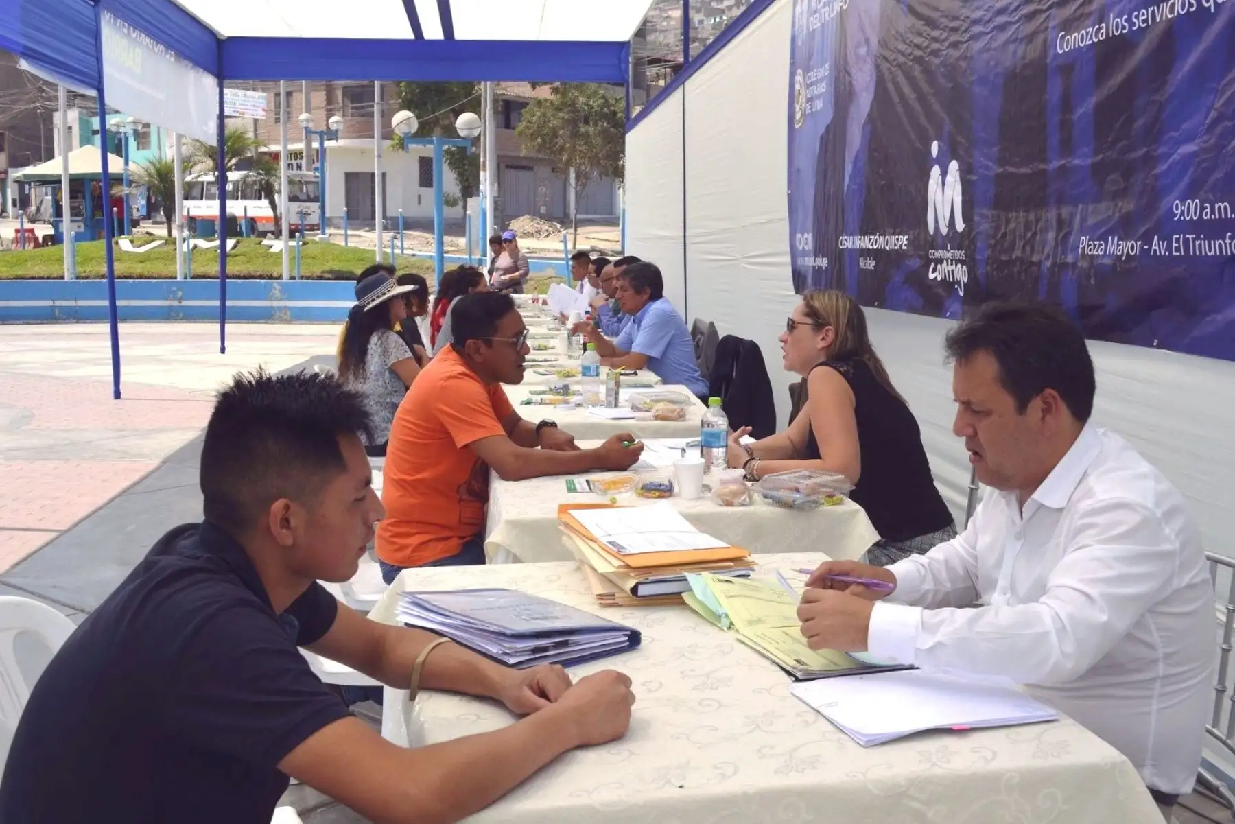 San Juan de Miraflores: reiniciarán campaña gratuita El Notario en tu Barrio. Foto: ANDINA/Difusión.