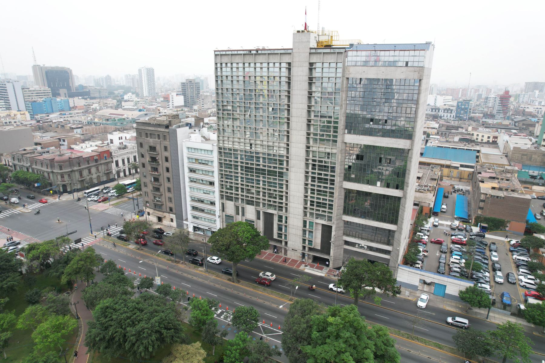 Sede central de la Sunat en Lima. ANDINA/Daniel Bracamonte