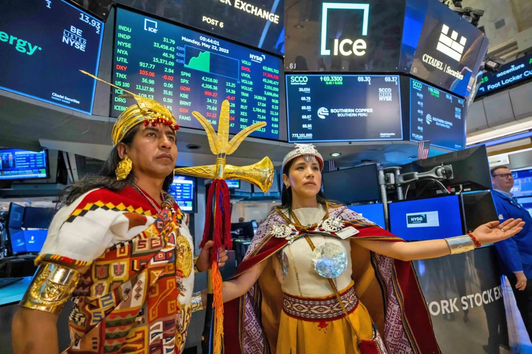 Perú en la Bolsa de Valores en Nueva York: invertir en nuestro país es apostar por una economía con enorme potencial. Foto: NYSE
