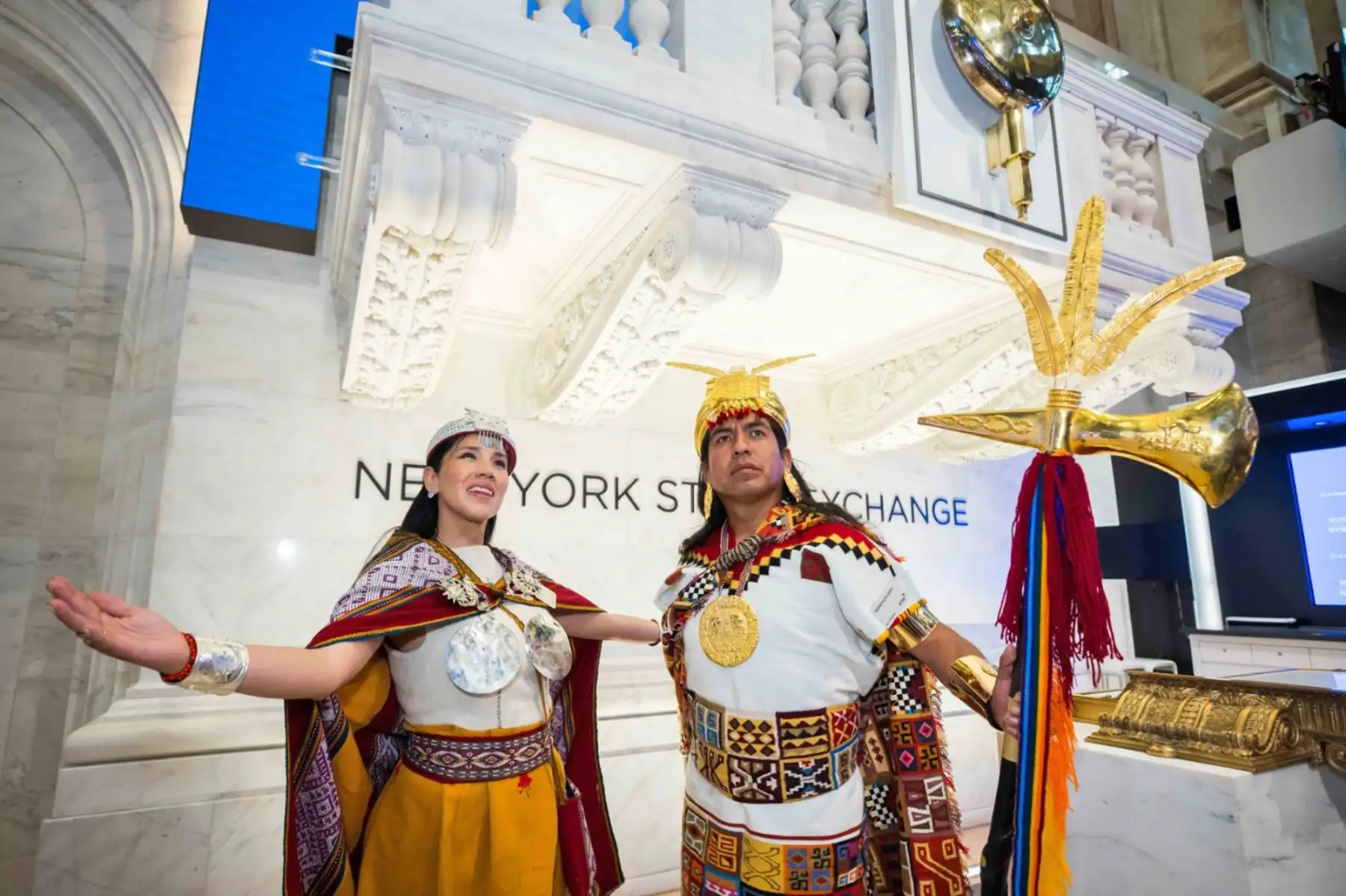 Perú en la Bolsa de Valores en Nueva York: invertir en nuestro país es apostar por una economía con enorme potencial. Foto: NYSE