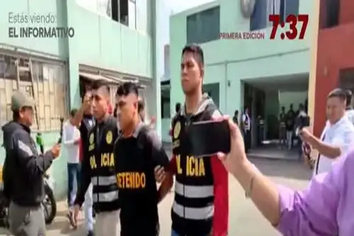 Huacho: capturan a banda de extorsionadores los Malditos del Norte.