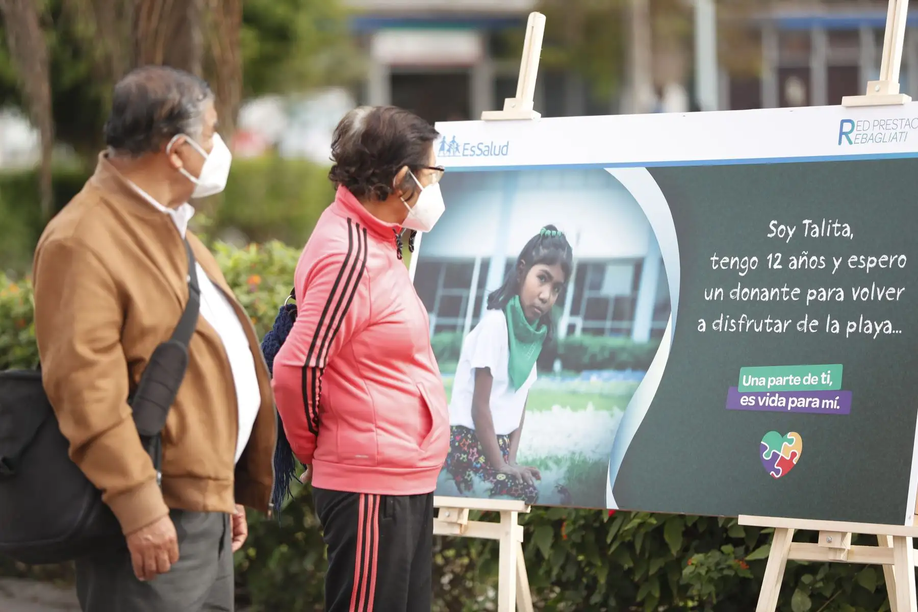 EsSalud realiza campañas de concientización a la ciudadanía para que donen sus órganos voluntariamente y así poder salvar vidas. Foto: ANDINA/Daniel Bracamonte