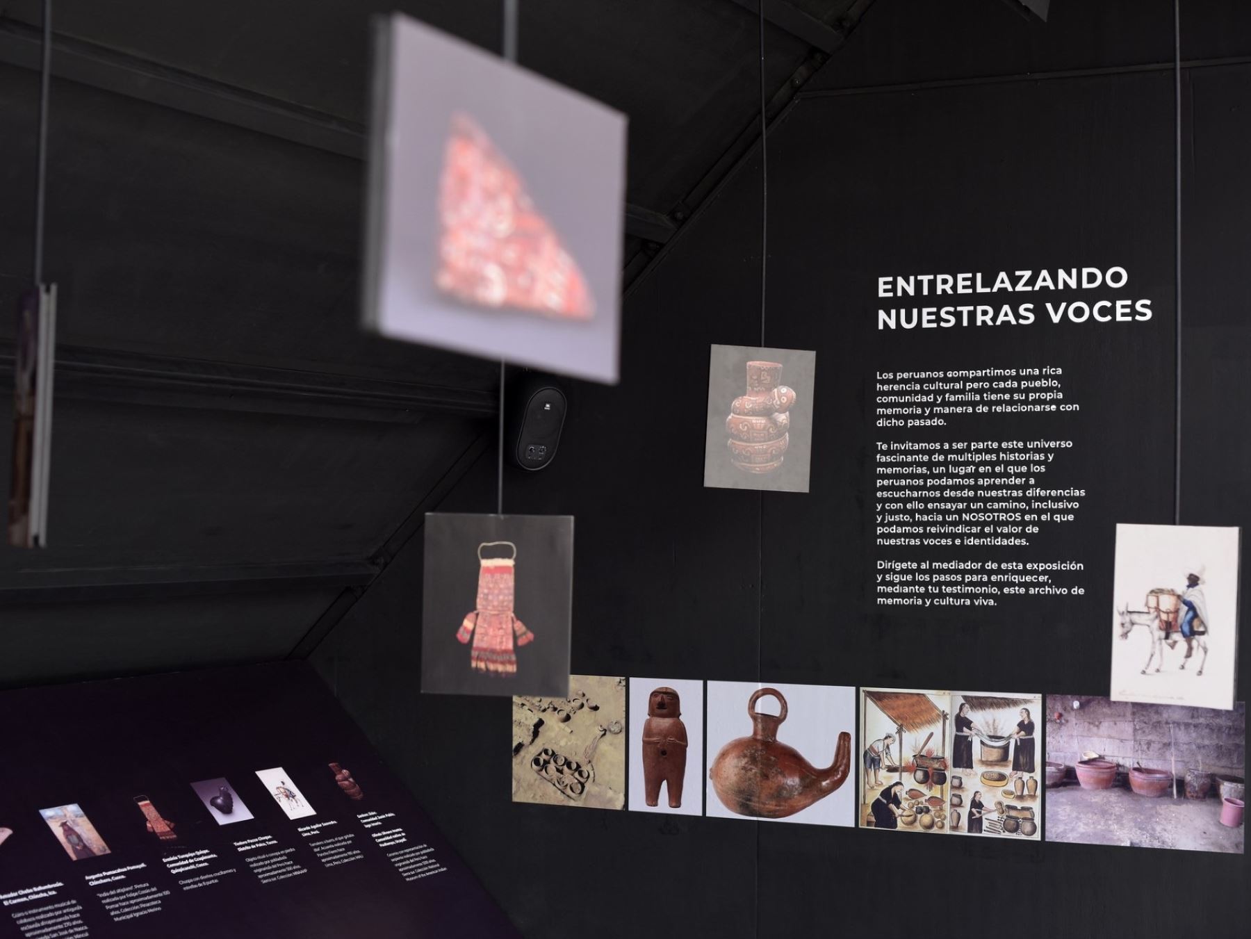 Este jueves 25 de mayo se inaugura en el museo Tumbas Reales de Sipán, ubicado en Lambayeque, la muestra "El Desafío del Nosotros", que organiza el Proyecto Especial Bicentenario. ANDINA/Difusión