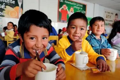 Qali Warma atiende en el país a más de 4.2 millones de escolares de los niveles inicial, primaria y secundaria.