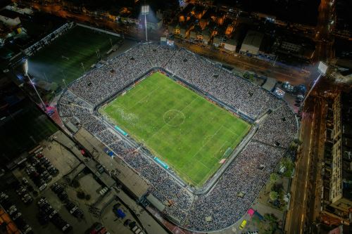 Vista panorámica de del estadio Alejandro Villanueva del barrio de Matute en la Victoria  durante el enfrentamiento por la fase de grupos de la Copa Libertadores entre Alianza Lima vs Libertad de ParaguayFoto: ANDINA/Ricardo Cuba