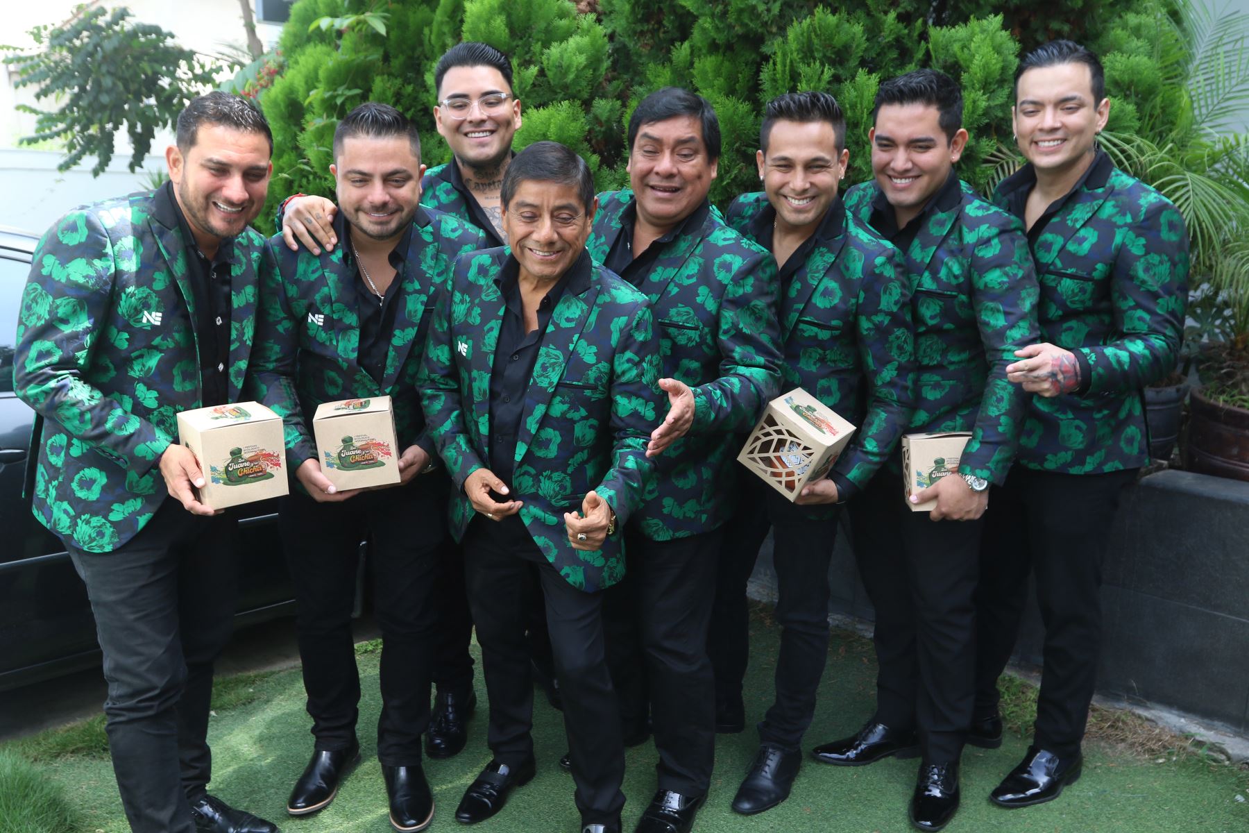 La Orquesta Hermanos Yaipen se presentan en el Primer Festival Ecológico Internacional "Del Juane y su Chicha"  Gobierno Regional de Loreto.
FOTO:ANDINA/Hector Vinces.