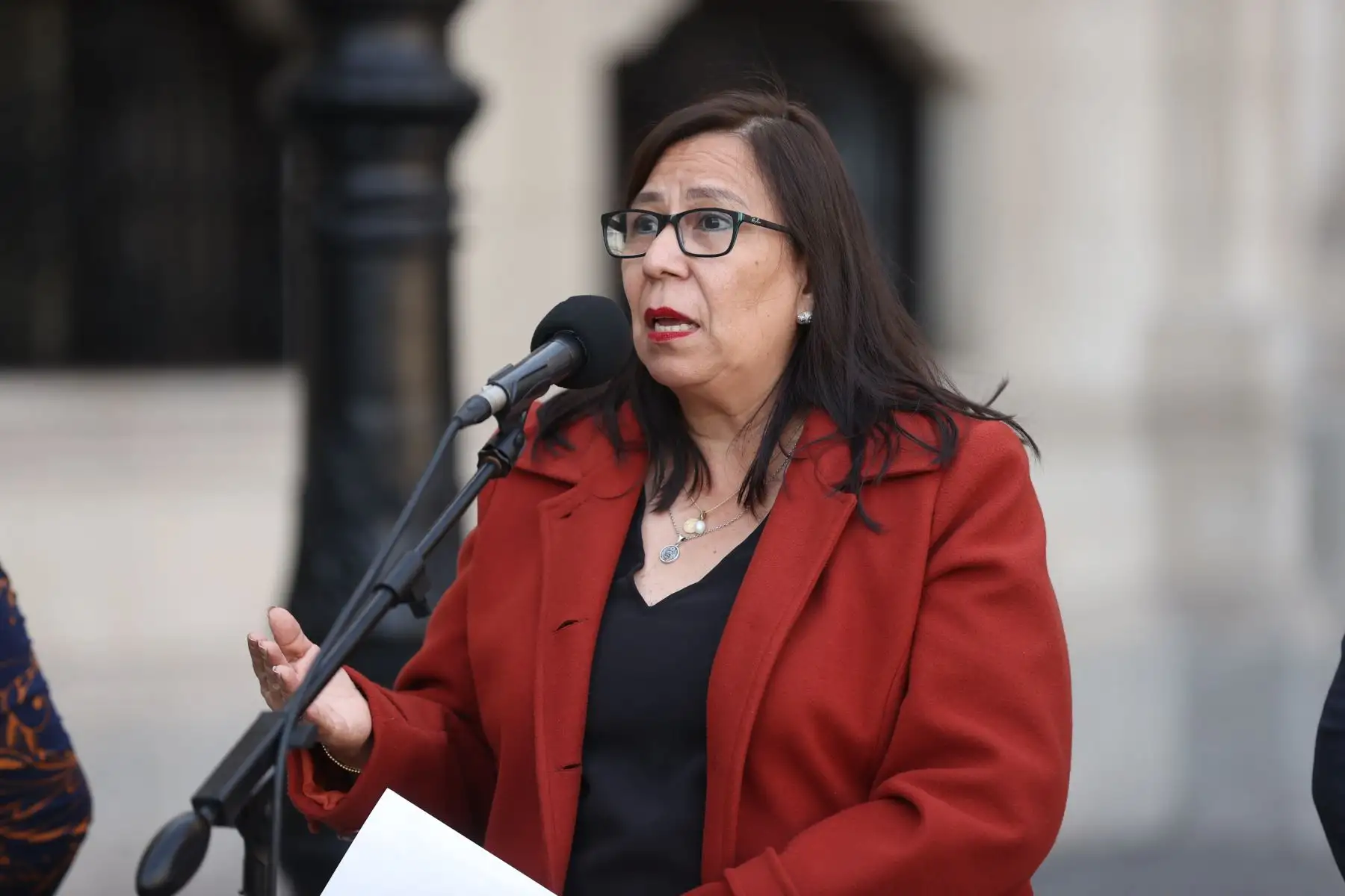 Ministra de Desarrollo Agrario y Riego, Nelly Paredes Foto: PCM