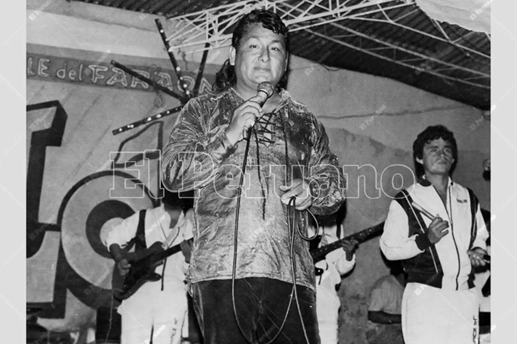 Lima - 1989 / Concierto de Chacalón y La Nueva Crema. Foto: Archivo Histórico de El Peruano