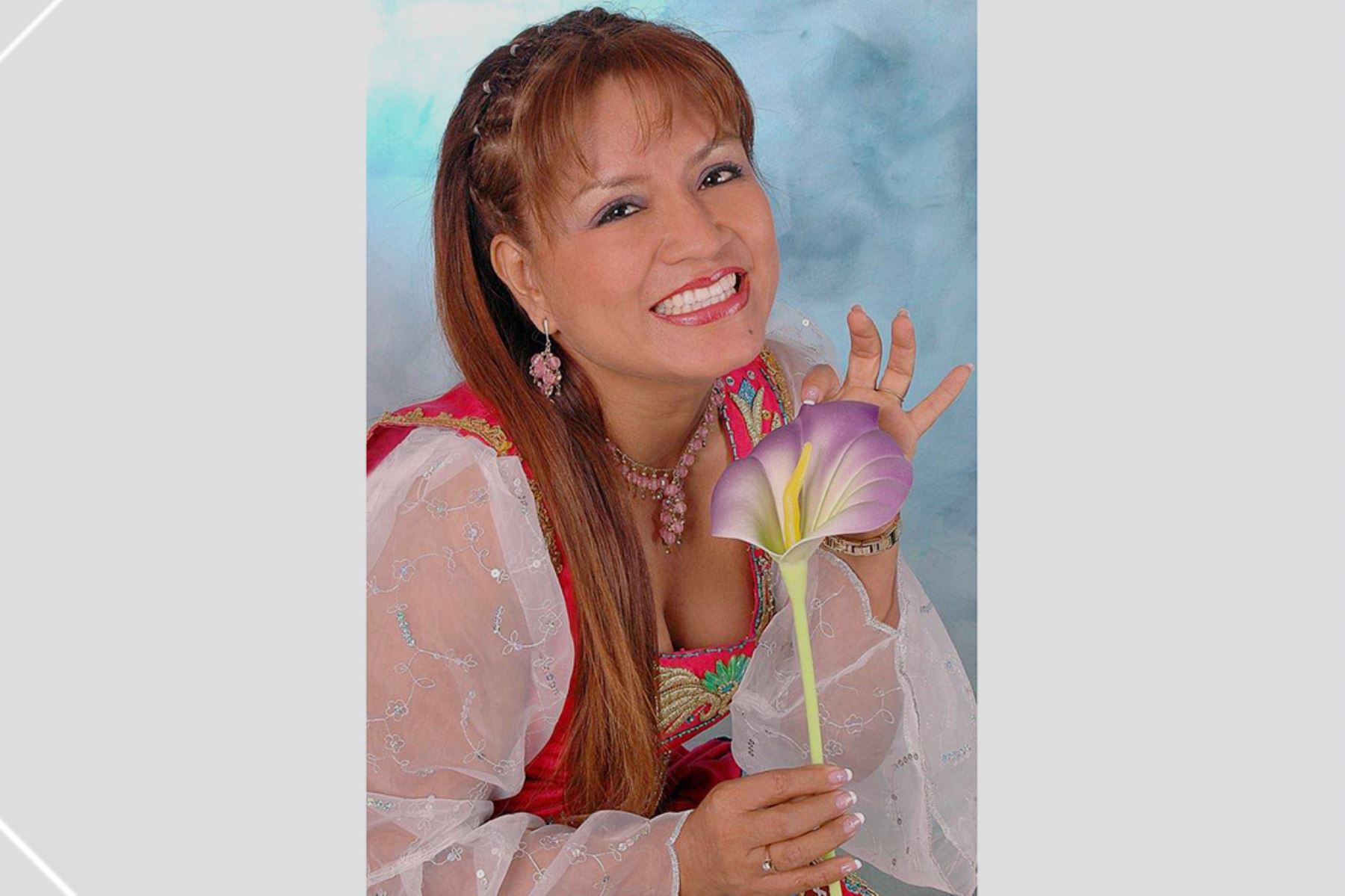 Muñequita Sally, cantante folclórica, exvocalista de Pintura Roja. Foto: Difusión