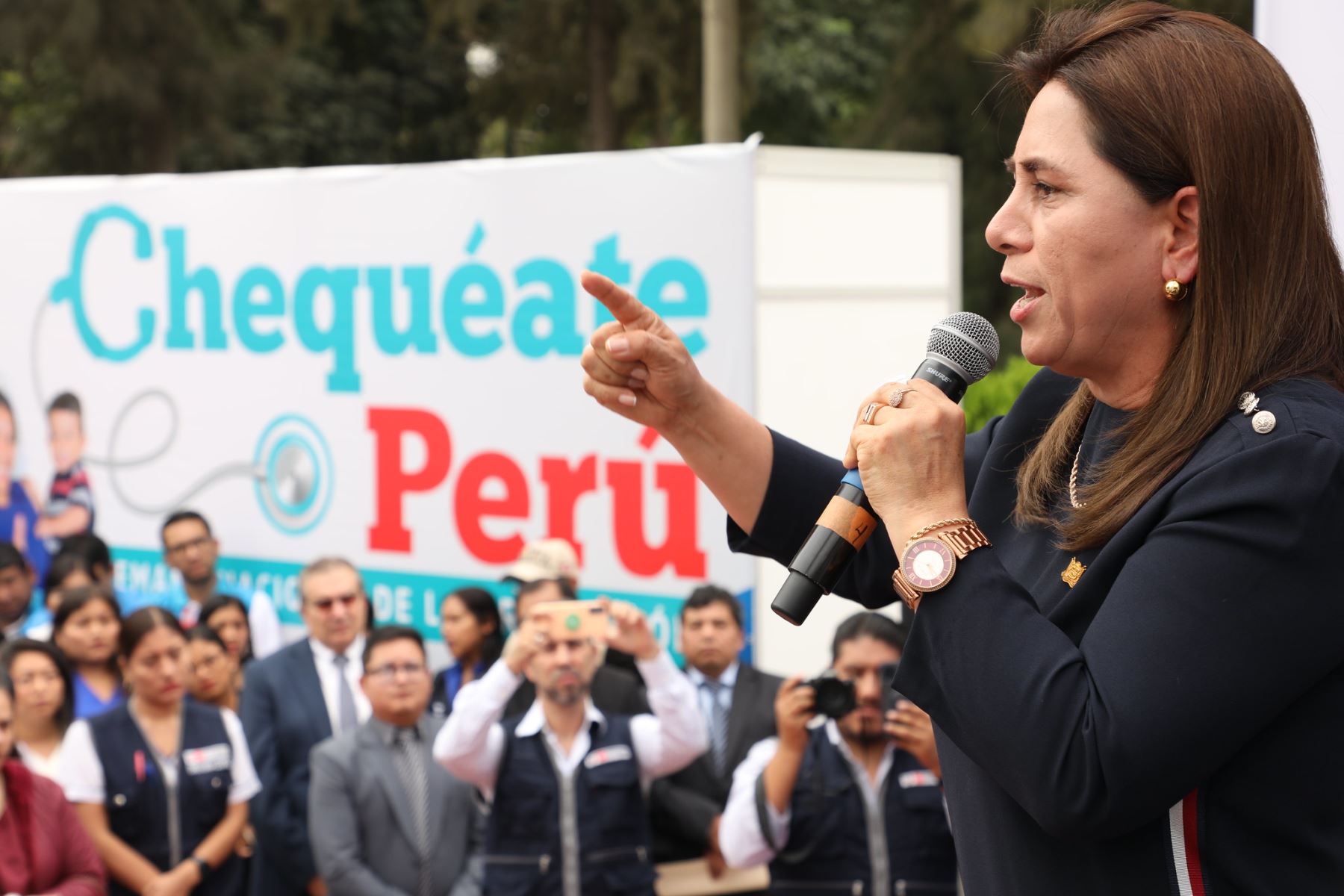 El Ministerio de Salud (Minsa) brindó un total de 7 424 824 de atenciones durante la Semana Nacional de la Prevención “Chequéate Perú”, cifra que supera la meta establecida para la jornada que se realizó desde el pasado lunes 15 y culminó el domingo 21 de mayo último.
Foto: ANDINA/MINSA