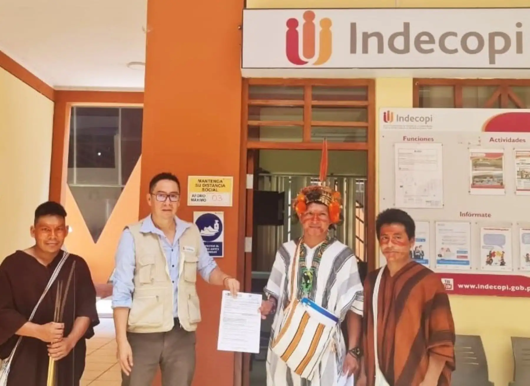 Indecopi otorga cerca de 400 registros de marcas colectivas a productores del Vraem. ANDINA/Difusión