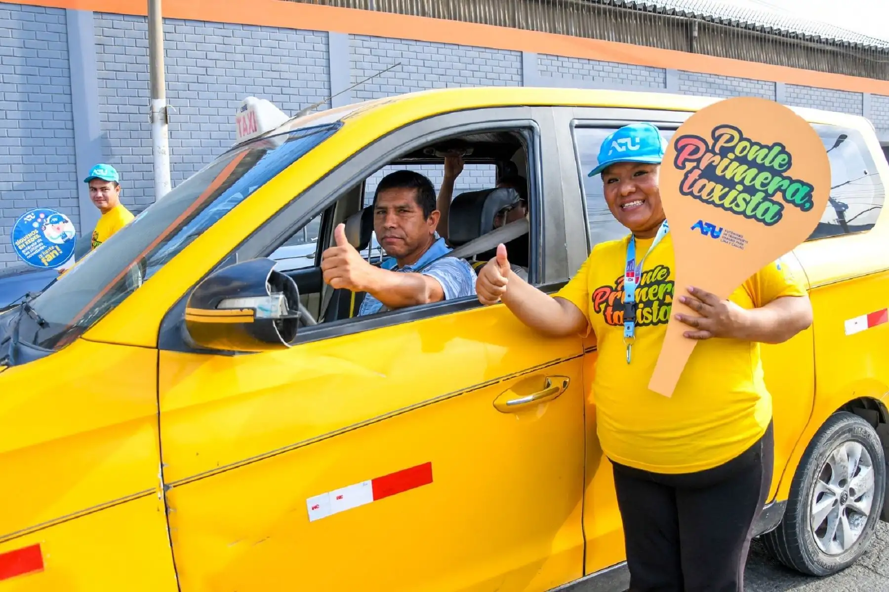 Taxistas formales Foto: ATU