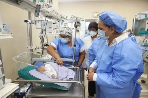 Presidenta Dina Boluarte participa en inauguración del nuevo Hospital Regional de Cañete. ANDINA/Prensa Presidencia