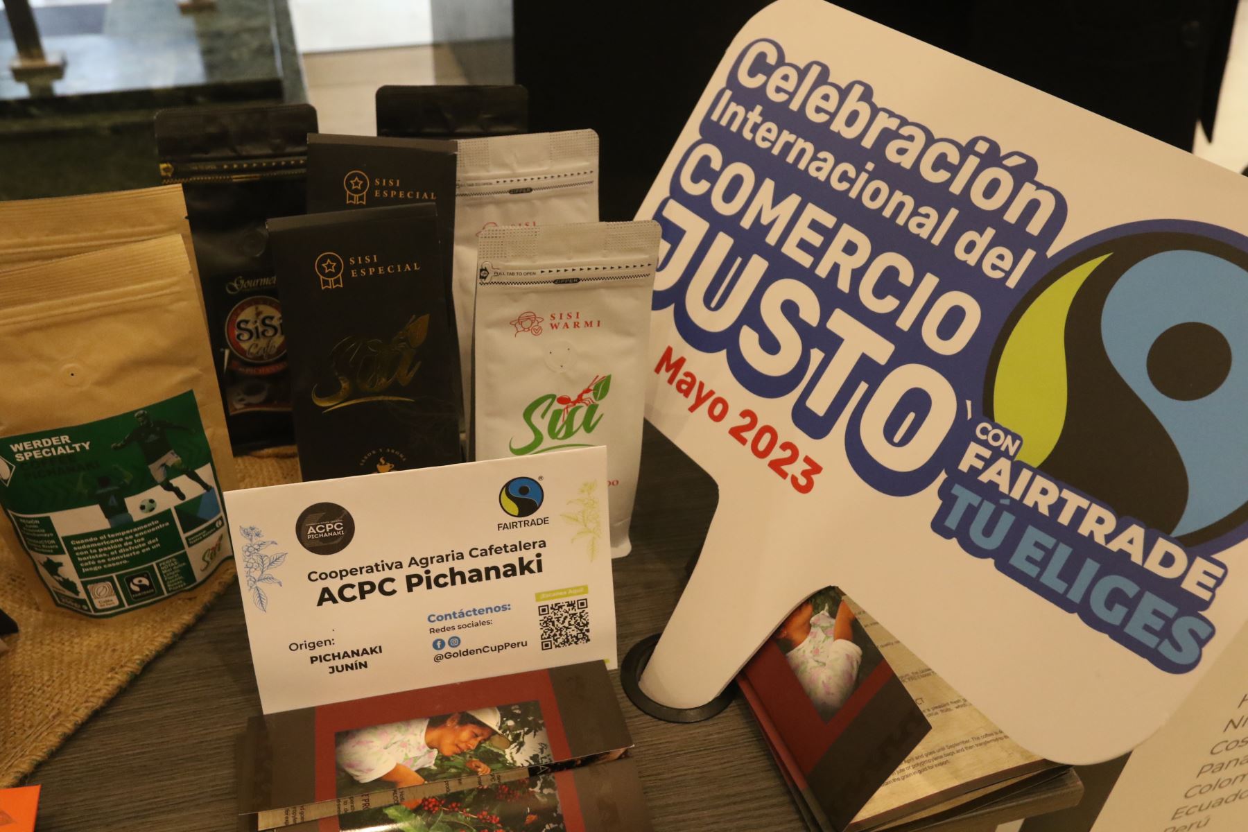 Lanzamiento de la Tercera edición del  Concurso Calidad Café Golden Cup Perú 2023.
FOTO:ANDINA/Hector Vinces.