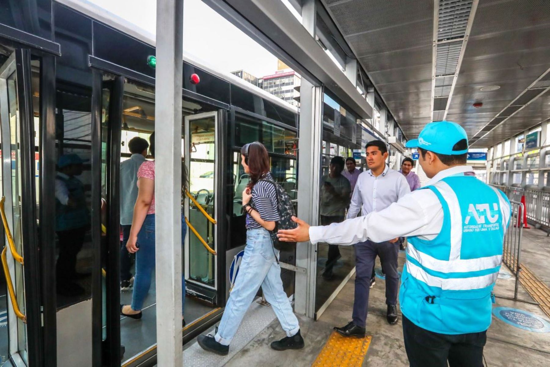 ¿Qué hacer ante un sismo en el Metro de Lima, Metropolitano o corredores complementarios? Foto: ANDINA/Difusión.