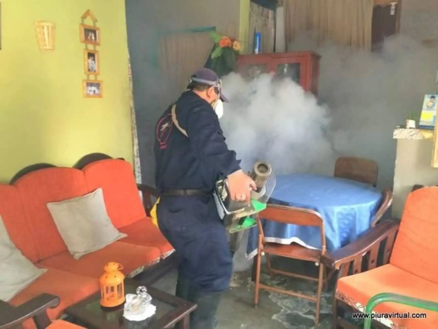 Piura: Gore continúa con campañas de fumigación para hacer frente al dengue.
