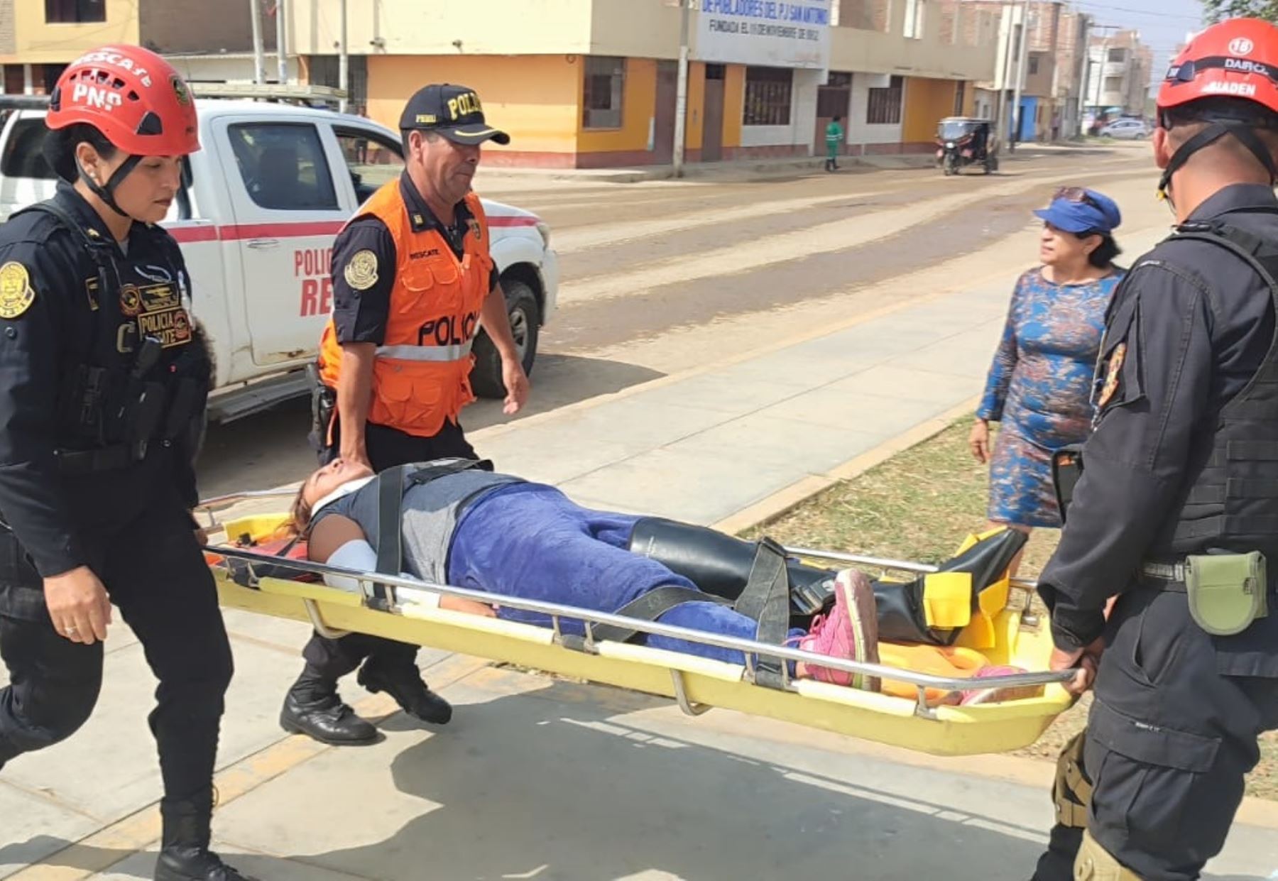 Lambayeque realizó con éxito simulacro de lluvias ante un eventual Fenómeno El Niño. ANDINA/Difusión