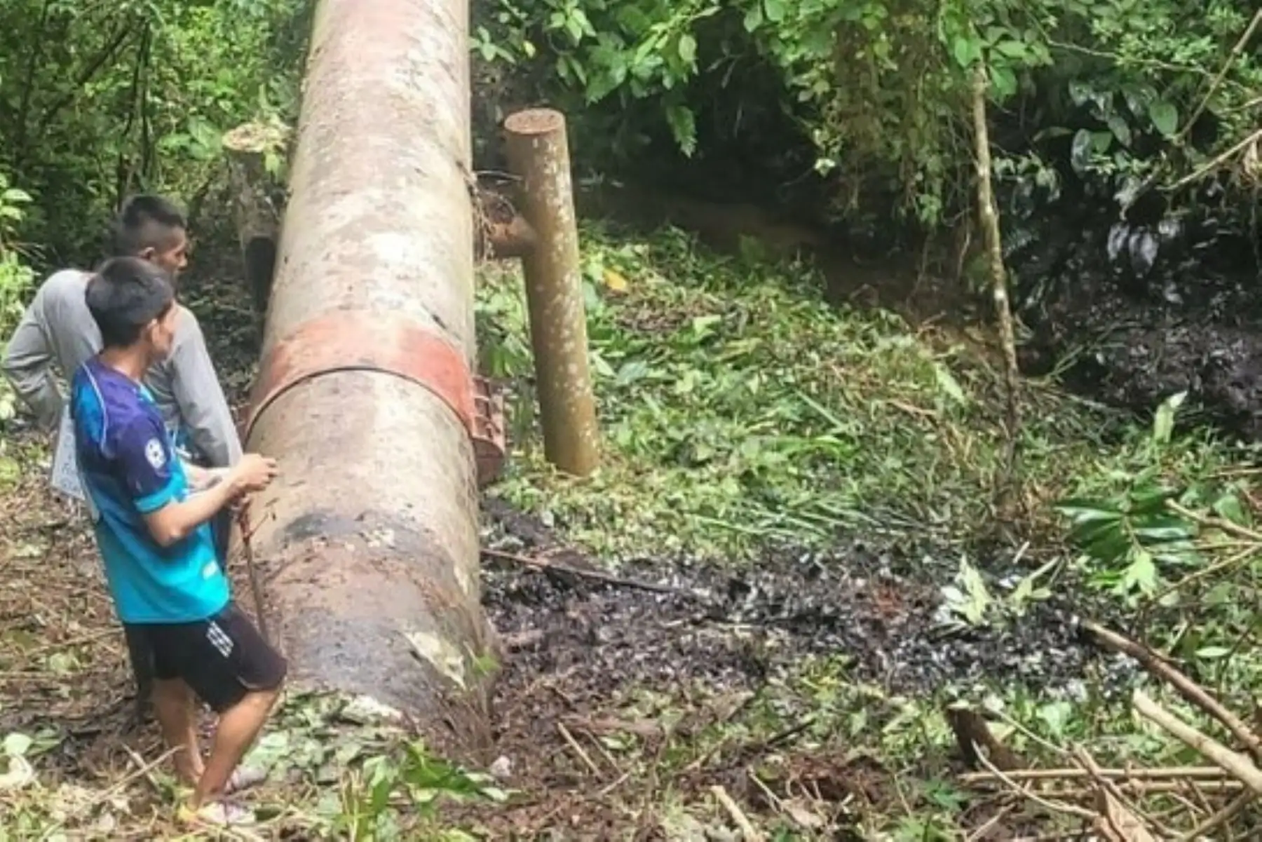 En lo que va del 2023, el OEFA ha atendido siete derrames de hidrocarburos ocurridos en el Oleoducto Norperuano. Foto: OEFA