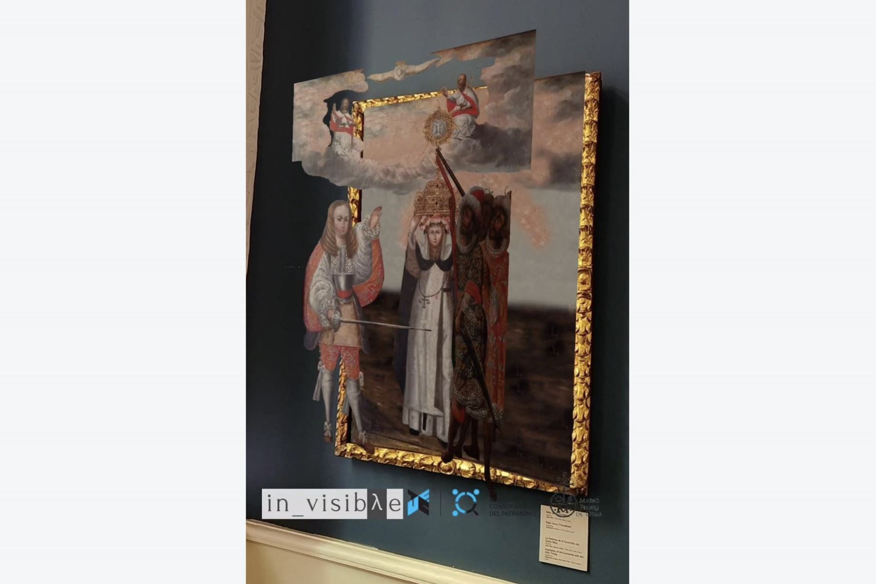 Investigadores de UTEC revelan datos ocultos de 13 obras del Museo Pedro de Osma mediante realidad aumentada. Foto: DIfusión