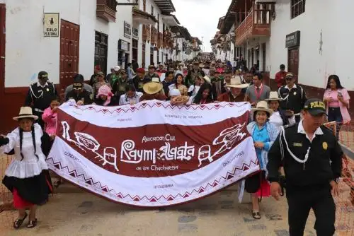 La región Amazonas celebra la XXVII Semana Turística de los Chachapoya "Raymi Llaqta 2023", el evento cultural, folclórico y turístico más sobresaliente del nororiente peruano, donde se exhibe la notable riqueza de las costumbres y tradiciones heredadas de esta civilización ancestral.