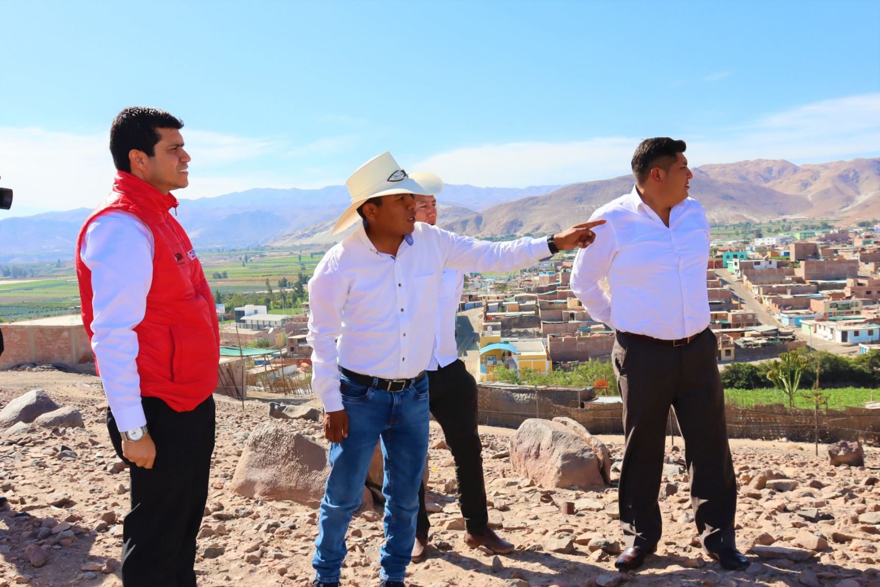 El convenio contribuirá al ordenamiento del distrito de La Joya, región Arequipa, para su crecimiento sostenible. Foto: ANDINA/SBN