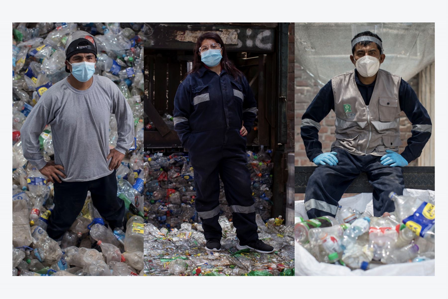 Los recicladores se encargan de recolectar, separar y procesar los materiales reciclables; y contribuyen a la protección del ambiente e impulso del desarrollo sostenible del país. ANDINA/ Andina.