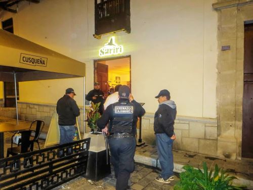 Municipalidad de Cajamarca cierra discotecas y bares nocturnos por incumplir las normas de protección al patrimonio monumental de la ciudad y operar sin autorización. ANDINA/Difusión