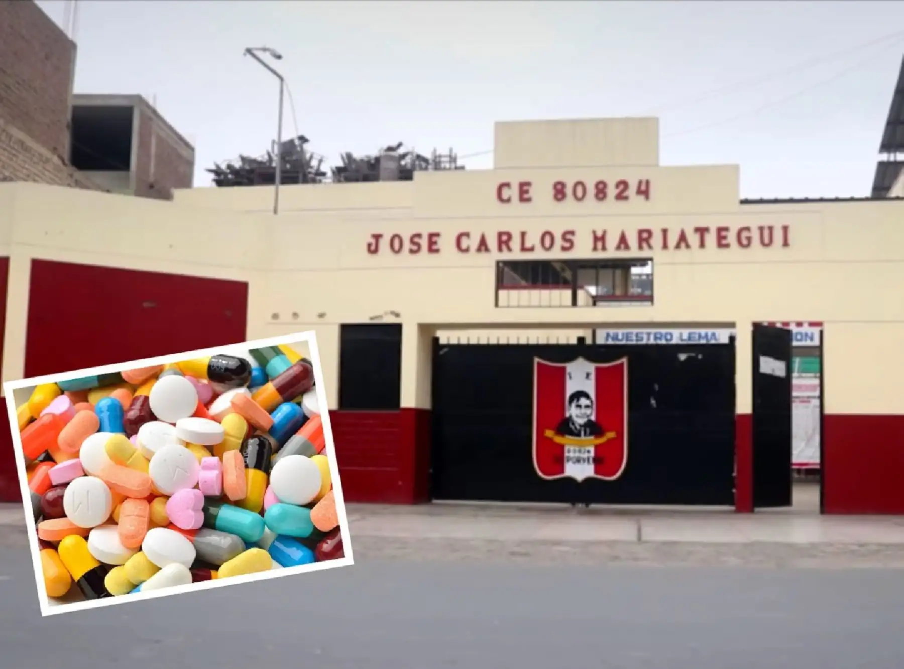 Tres escolares del colegio José Carlos Mariátegui del distrito de El Porvenir, en Trujillo, estarían implicados en la venta de droga sintética. El caso es investigado por la Policía.