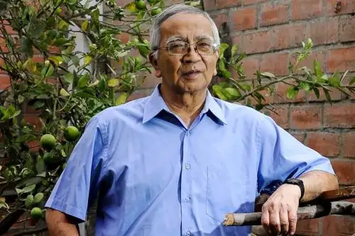 Escritor Augusto Higa Oshiro. Foto: Difusión/Estación la Cultura.