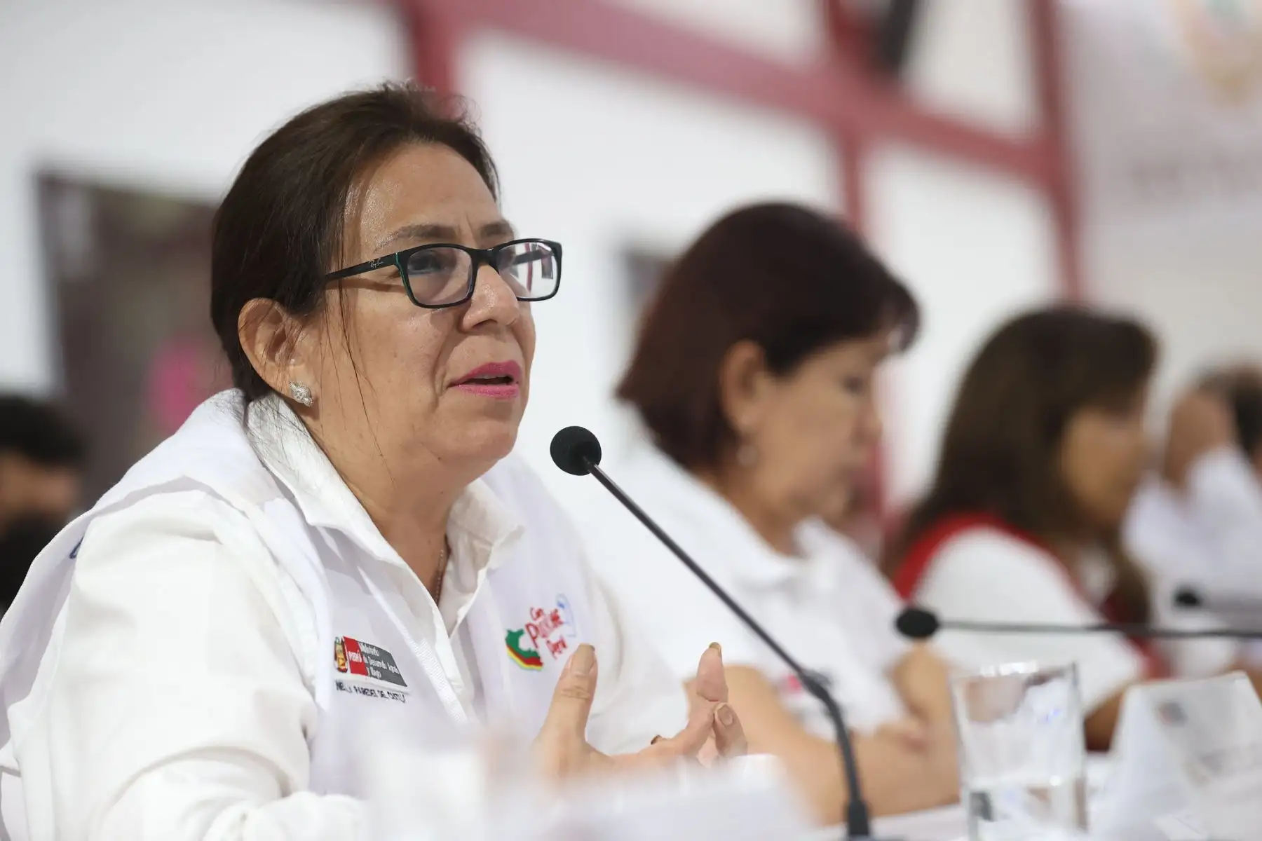 La ministra de Desarrollo Agrario y Riego, Nelly Paredes, participó en el lanzamiento de Con Punche Regional San Martín. Foto: ANDINA/PCM