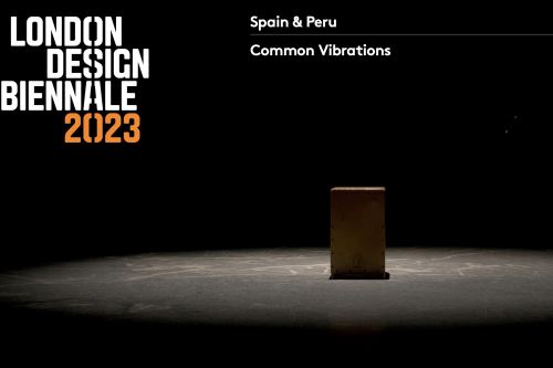 “Common Vibrations” es una instalación audiovisual que muestra los lazos culturales que unen al Perú y España a través del cajón. Foto: London Design Biennale
