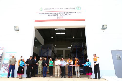 Se inauguró el nuevo COER Amazonas en Chachapoyas