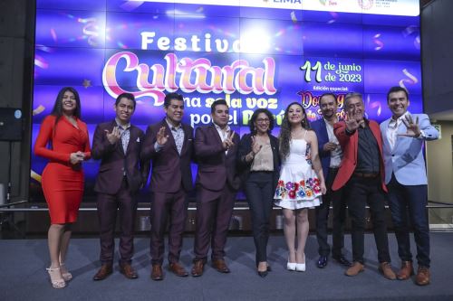 El ministerio de Cultura presenta el primer Festival Cultural “Una sola voz por el Perú”