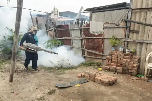Meta es fumigar más de 150,000 viviendas en Piura. Foto: ANDINA/difusión.