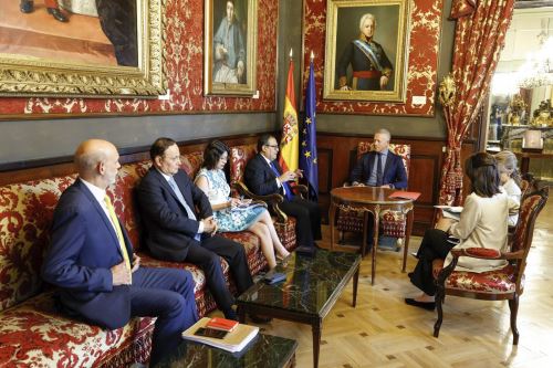 Presidente del Consejo de Ministros sostiene reuniones de trabajo con autoridades y empresarios españoles
