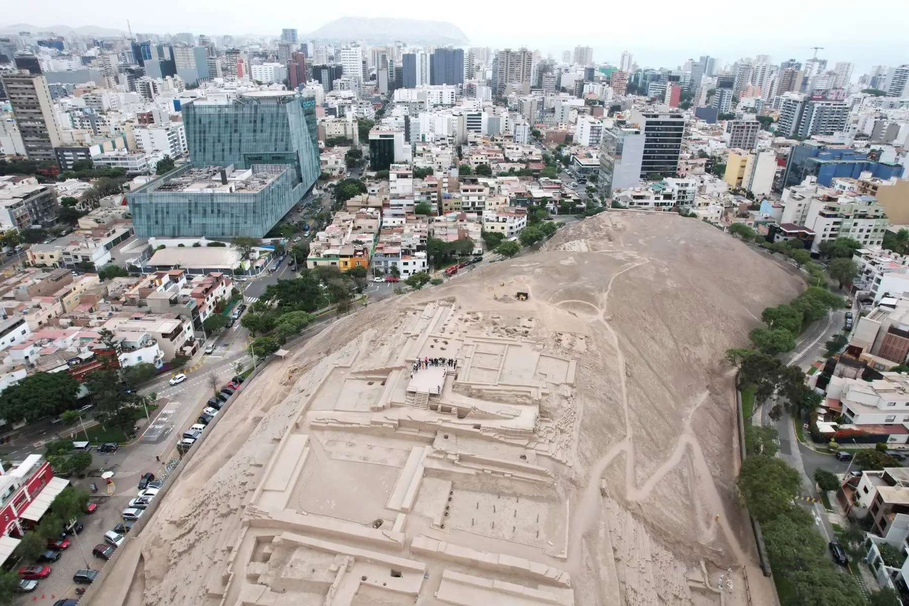 La huaca Pucllana tiene una antigüedad aproximada de 1600 años, ubicando sus inicios durante la ocupación de la cultura Lima. Foto: ANDINA/Daniel Bracamonte