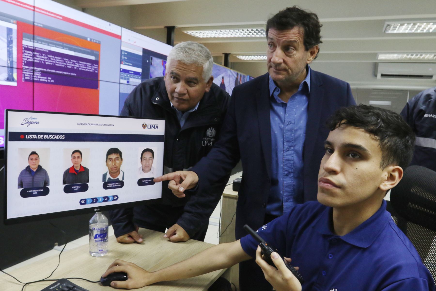 Municipalidad de Lima presenta Plataforma de IA para identificación de rostros en la lucha contra la inseguridad ciudadana.
Foto: ANDINA/Héctor Vinces