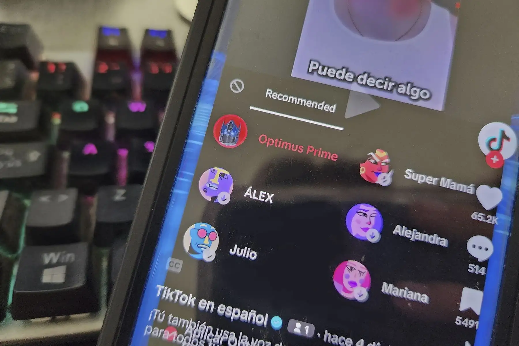 La voz de Optimus Prime, líder de los Transformers,  ya disponible para todos los usuarios en América Latina con TikTok.