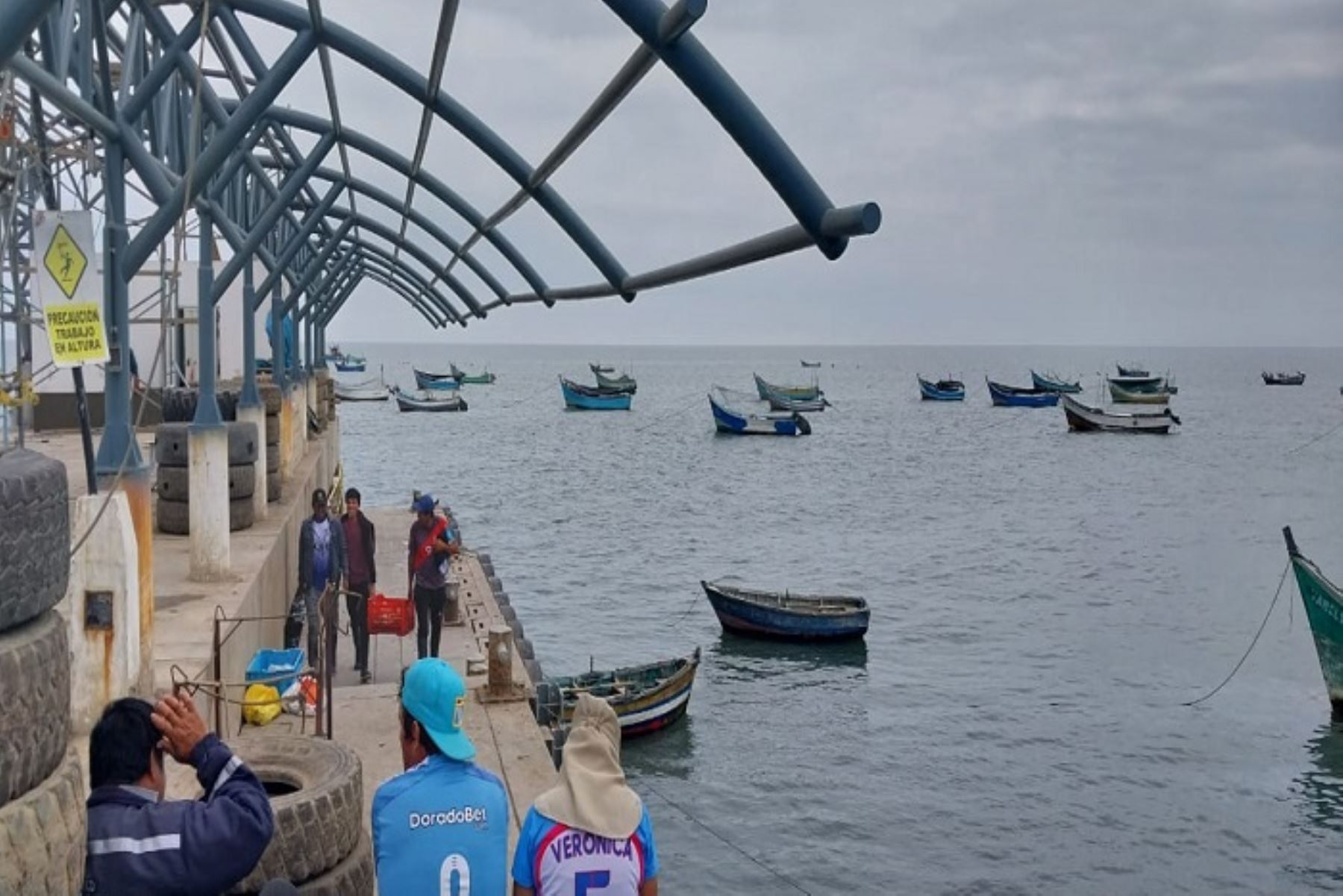 Se inspeccionó el balneario de Puerto Morín y se constató el estado de las instalaciones,así como las acciones que se vienen ejecutando con los pescadores para evitar contingencias con sus actividades.