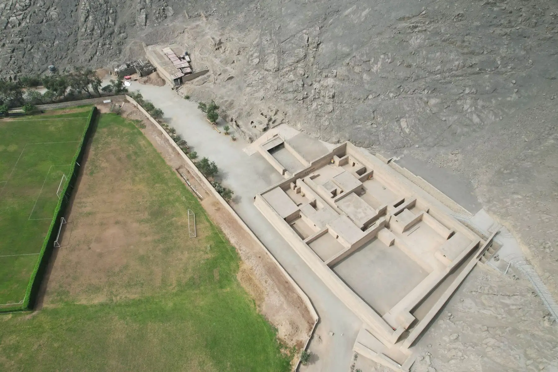 En la antigüedad, las huacas de la Zona Arqueológica Puruchuco fueron construidas por la civilización Yschma, y posteriormente fueron ocupadas por el imperio Inca. Foto: ANDINA/Daniel Bracamonte
