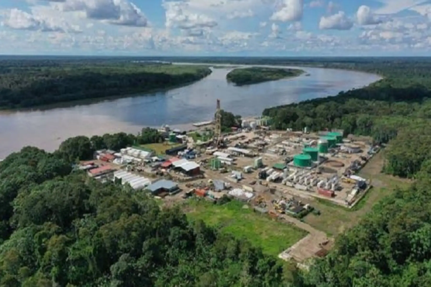 Vista panorámica del Lote 95, en la región Loreto.  ANDINA/Difusión