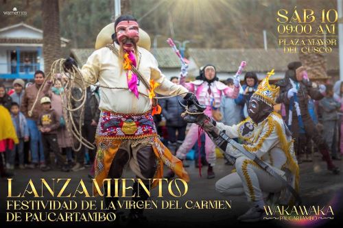 Cusco anunciará este sábado 10 de junio el programa de celebraciones en honor a la Virgen del Carmen de Paucartambo. Foto: ANDINA/Difusión