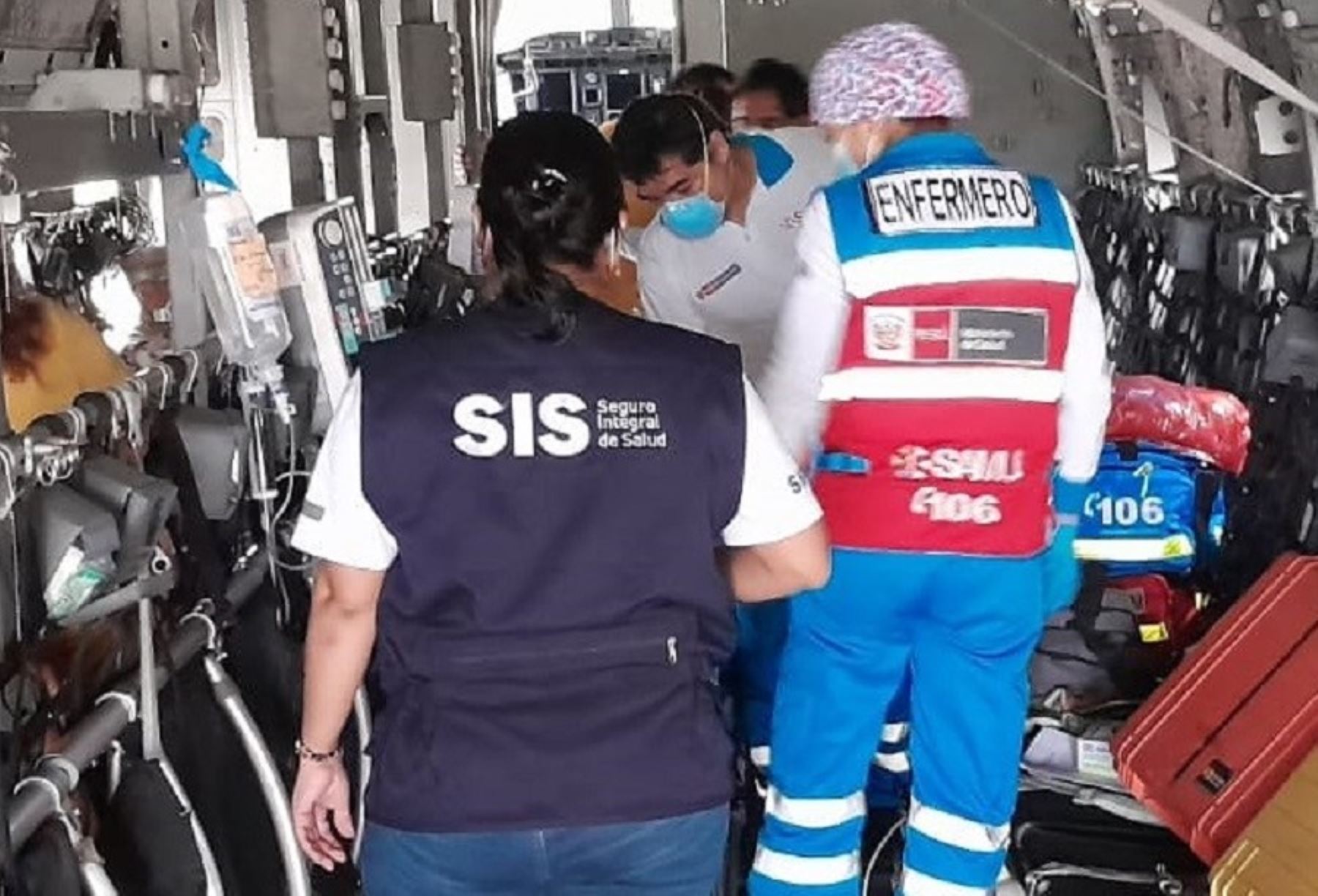 Vuelo aeromédico financiado por el SIS trasladó 4 niños de Piura a Lima