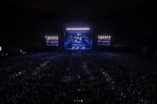 Hombres G comparte fotografías exclusivas de su concierto en Perú