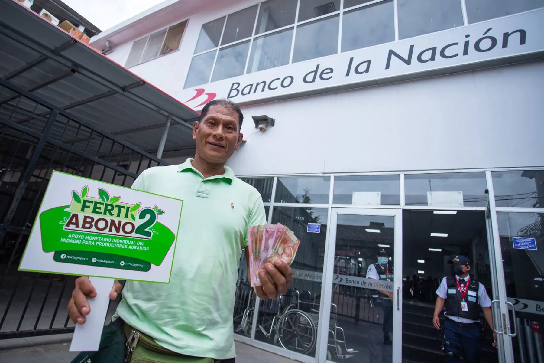Los pequeños productores agrarios son los principales beneficiarios del Fertiabono 2 que otorga el Midagri.