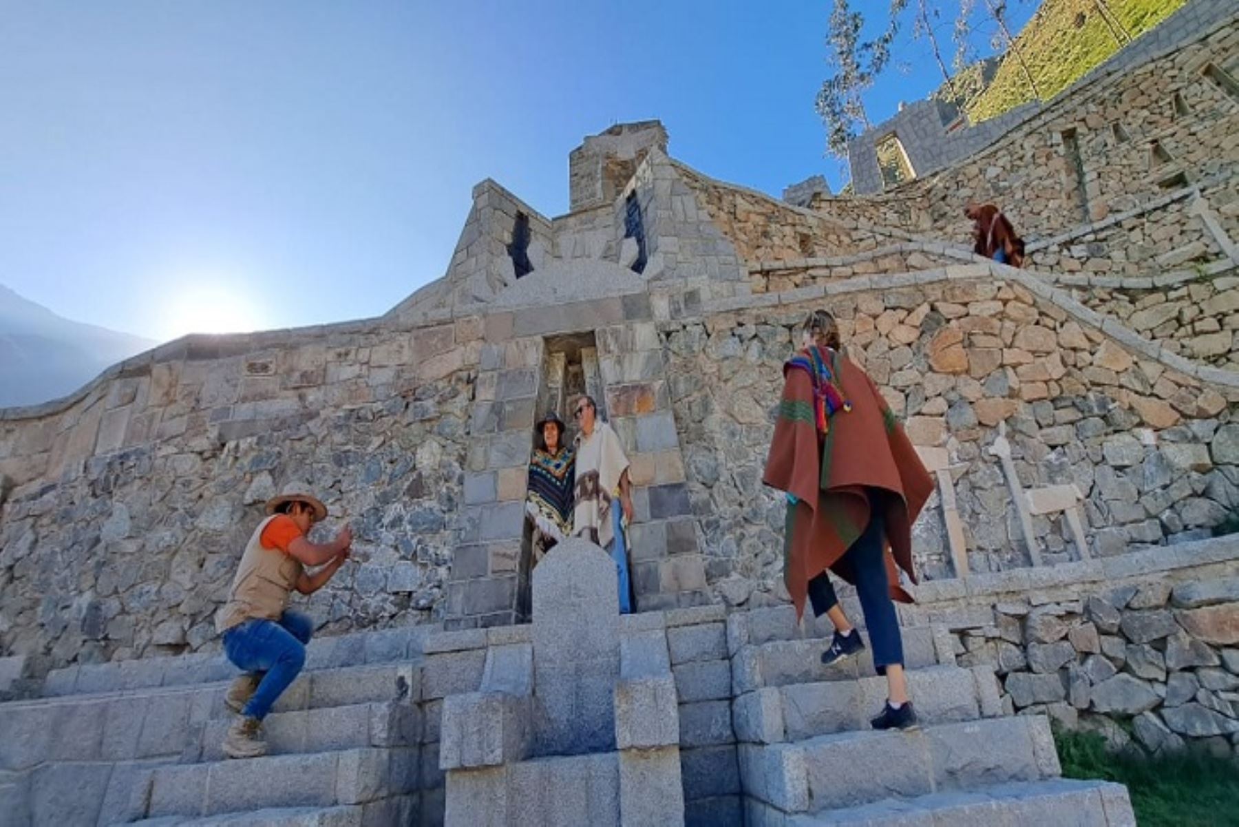 Un parque temático, que evoca monumentos históricos peruanos, se ha convertido en la sensación turística de la provincia de Canta, en Lima. Foto: Julio Castillo